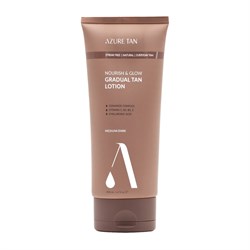 Лосьон для постепенного загара Azure Tan Nourish & Glow Gradual Medium/Dark 200 мл 2439 - фото 8992