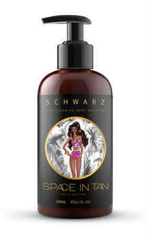 Интенсивный лосьон-автозагар для тела SPACE IN TAN SCHWARZ DARK BRONZER 300 мл 2466 - фото 9115